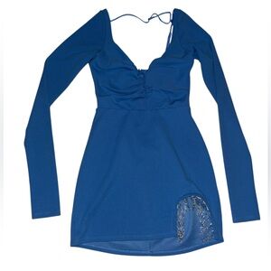 Lucy in the Sky Vibrant Blue Dress